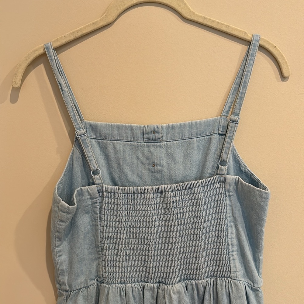 Old Navy Button Front Chambray Cami Jumpsuit - image 7